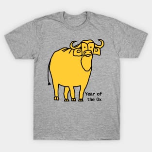 Year of the Ox Yellow T-Shirt